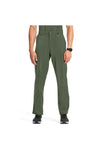 Cherokee Men's Infinity Fly Front Pant - Olive