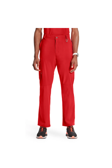 Cherokee Men's Infinity Fly Front Pant - Red