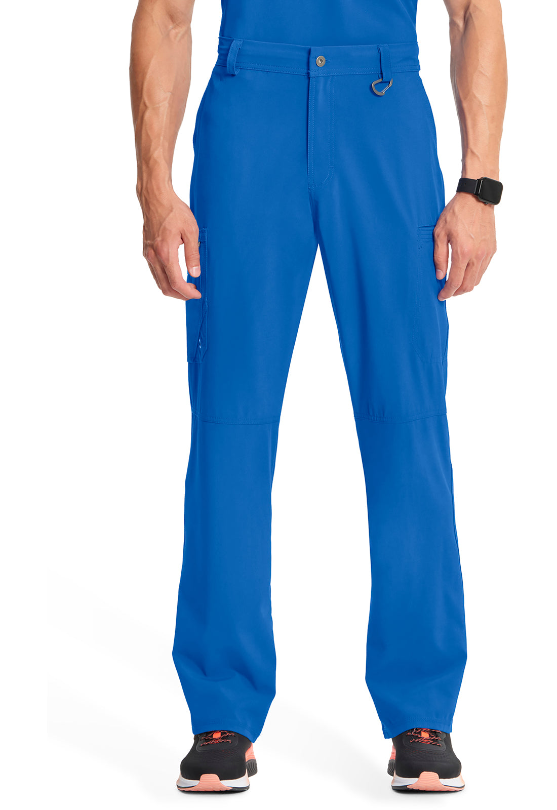 Cherokee Men's Infinity Fly Front Pant - Royal