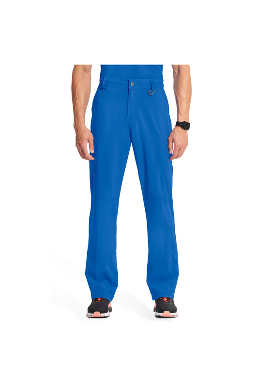 Cherokee Men's Infinity Fly Front Pant - Royal