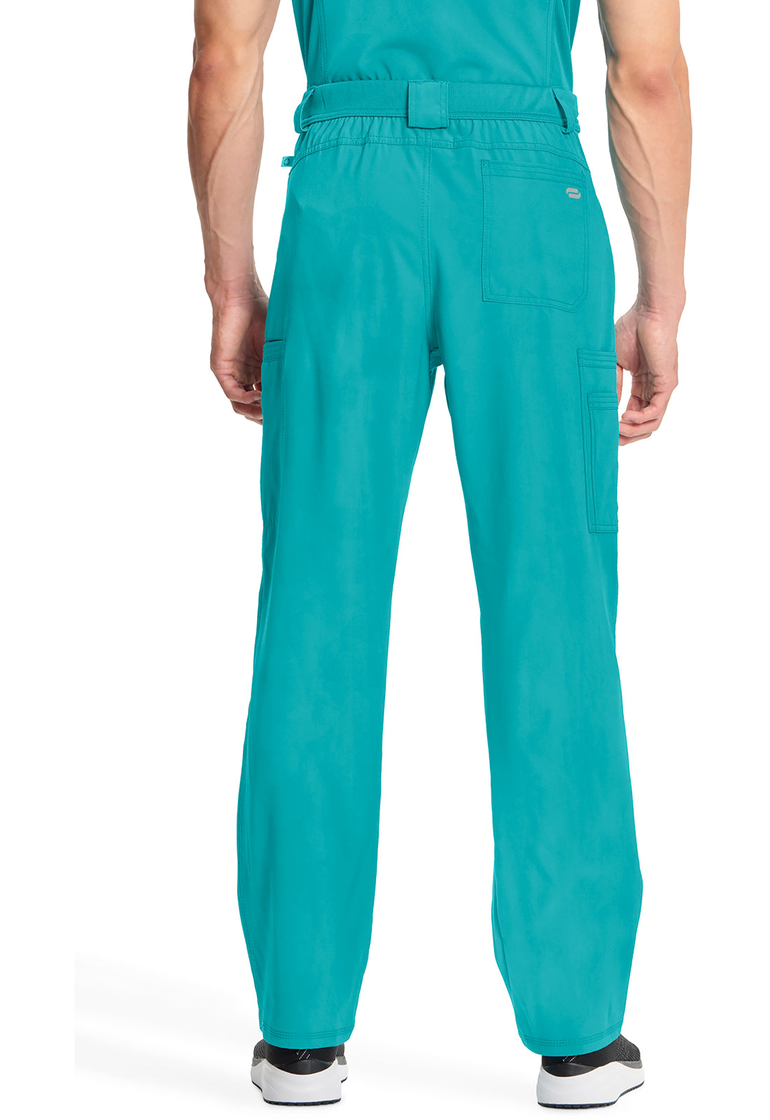 Cherokee Men's Infinity Fly Front Pant - Teal