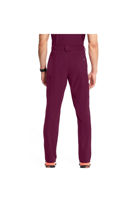 Cherokee Men's Infinity Fly Front Pant - Wine