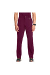 Cherokee Men's Infinity Fly Front Pant - Wine