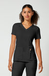 Cherokee Women's iFlex V-Neck Panel Top