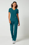 Cherokee Women's iFlex V-Neck Panel Top