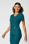 Cherokee Women's iFlex V-Neck Panel Top