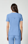Cherokee Women's iFlex V-Neck Panel Top