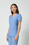 Cherokee Women's iFlex V-Neck Panel Top
