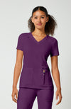 Cherokee Women's iFlex V-Neck Panel Top