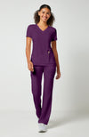 Cherokee Women's iFlex V-Neck Panel Top