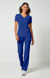 Cherokee Women's iFlex V-Neck Panel Top