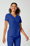 Cherokee Women's iFlex V-Neck Panel Top