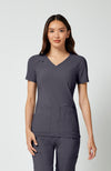Cherokee Women's iFlex V-Neck Panel Top