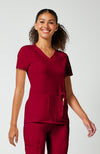 Cherokee Women's iFlex V-Neck Panel Top