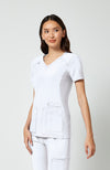 Cherokee Women's iFlex V-Neck Panel Top