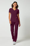 Cherokee Women's iFlex V-Neck Panel Top