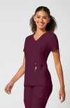 Cherokee Women's iFlex V-Neck Panel Top