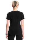 Women's Infinity Zip Front V Neck Top