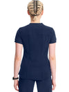 Women's Infinity Zip Front V Neck Top