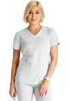 Women's Cherokee Atmos V-Neck Top - White