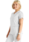 Women's Cherokee Atmos V-Neck Top - White