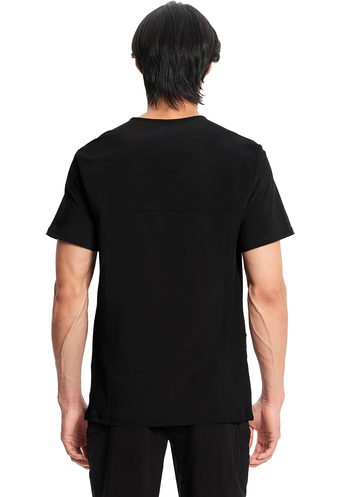 Men's Infinity V-Neck Top - Black