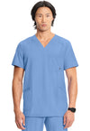 Men's Infinity V-Neck Top - Ciel Blue
