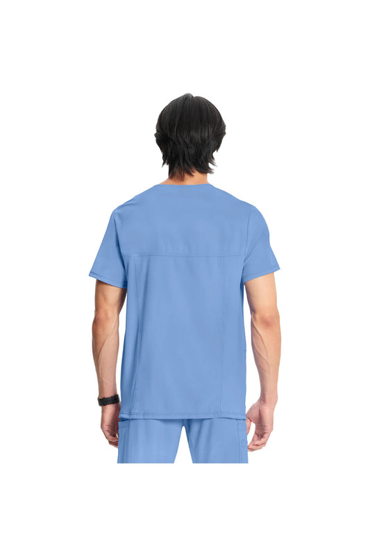 Men's Infinity V-Neck Top - Ciel Blue