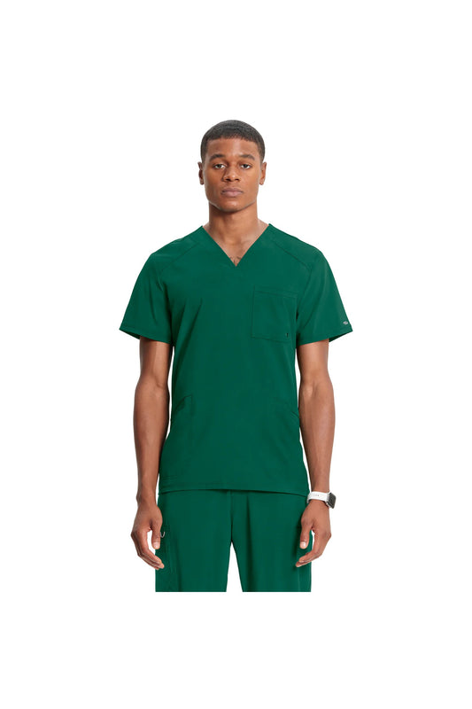Men's Infinity V-Neck Top - Hunter Green