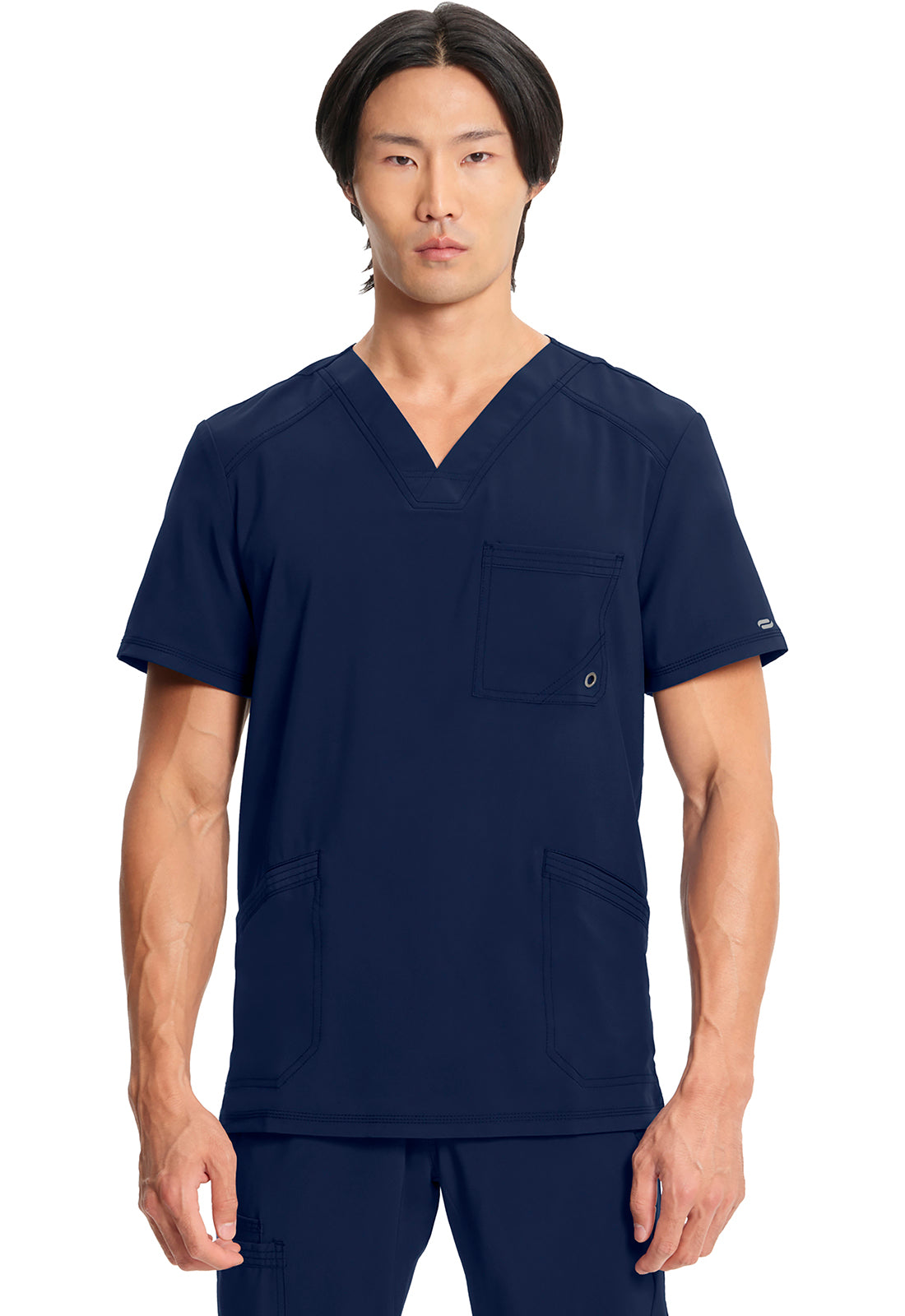 Men's Infinity V-Neck Top - Navy