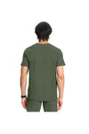 Men's Infinity V-Neck Top - Olive