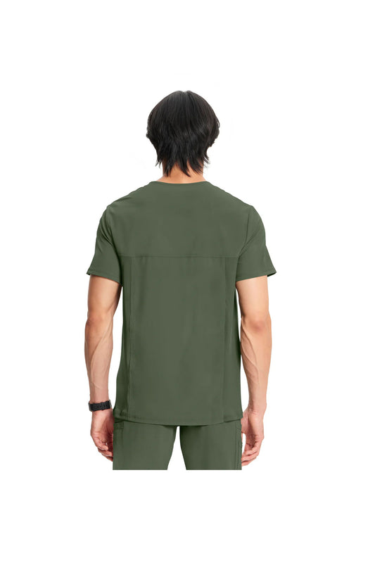 Men's Infinity V-Neck Top - Olive