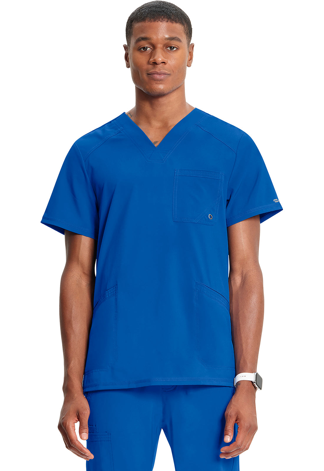 Men's Infinity V-Neck Top - Royal