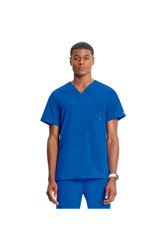 Men's Infinity V-Neck Top - Royal