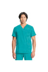 Men's Infinity V-Neck Top - Teal