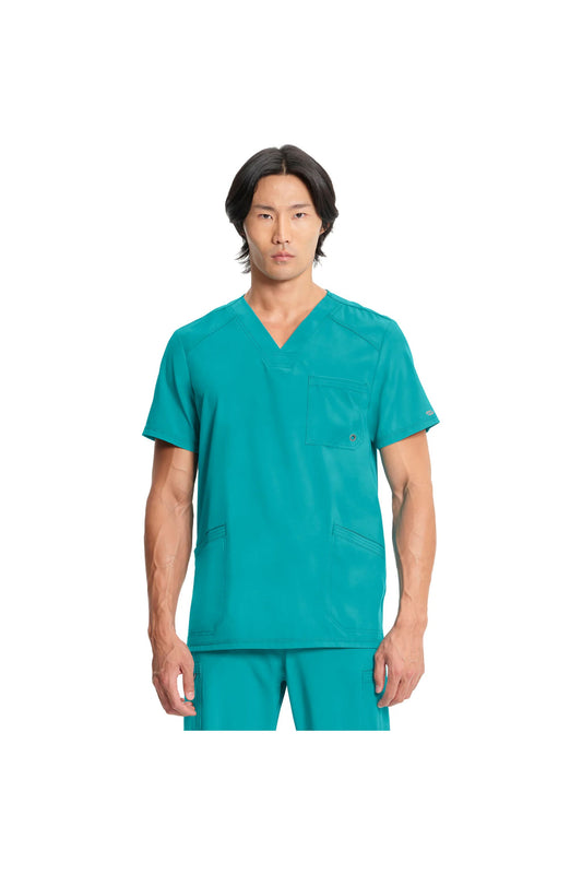 Men's Infinity V-Neck Top - Teal