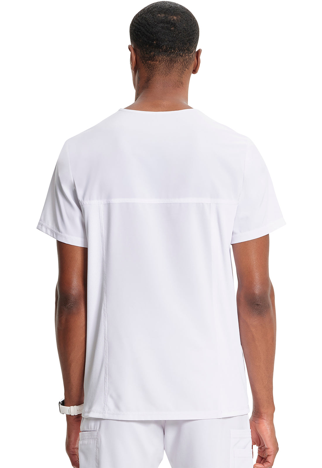 Men's Infinity V-Neck Top - White