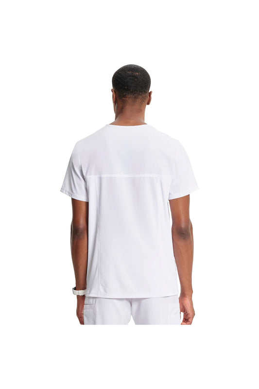 Men's Infinity V-Neck Top - White