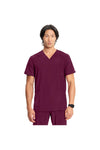 Men's Infinity V-Neck Top - Wine