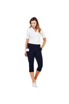 Jane Womens 3/4 Length Stretch Pant