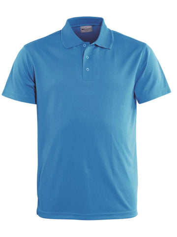 Unisex Breezeway Polo - Cyan