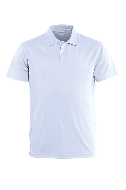 Unisex Breezeway Polo - White