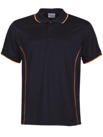 Stitch Feature Essentials Mens  Short Sleeve Polo