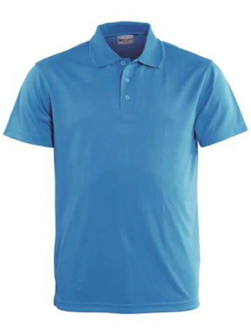 Women's Basic Polo - Cyan