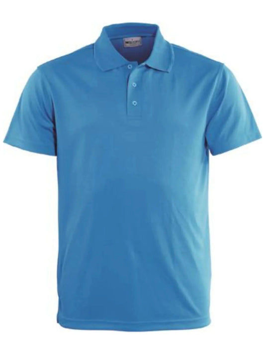 Women's Basic Polo - Cyan