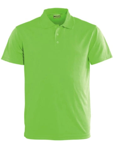 Women's Basic Polo - Lime