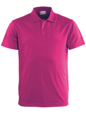 Women's Basic Polo - Magenta