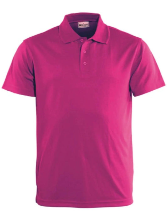 Women's Basic Polo - Magenta
