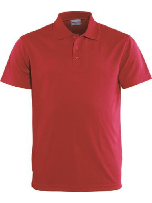 Women's Basic Polo - Red