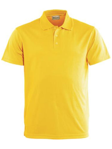 Women's Basic Polo - Yellow